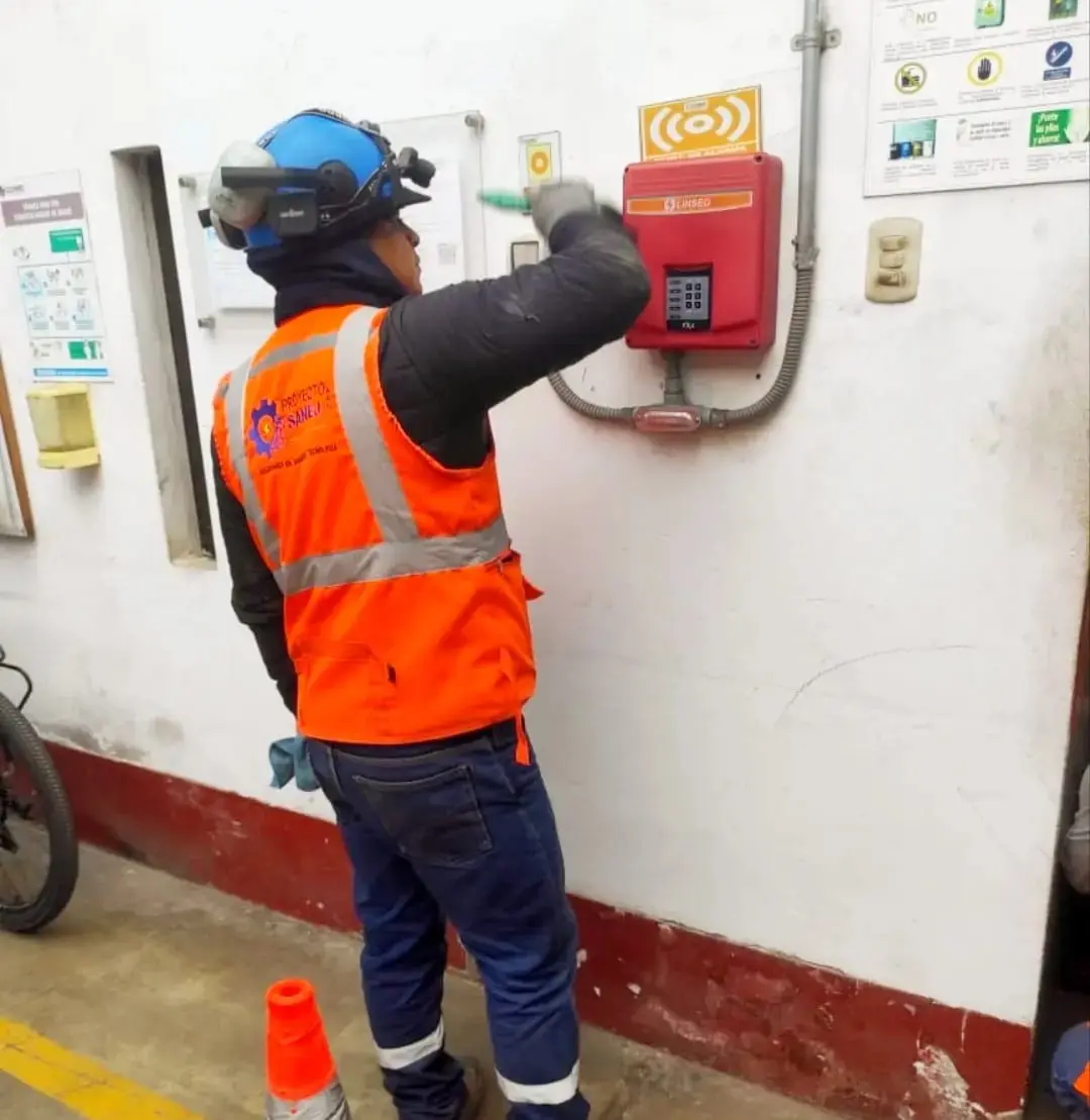 sistema de alarma contra incendios